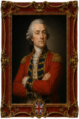 Great Britain officer portrait